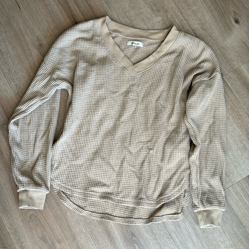 Madewell Waffle Sweater